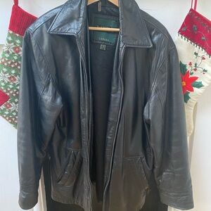 Black Leather Jacket for Men